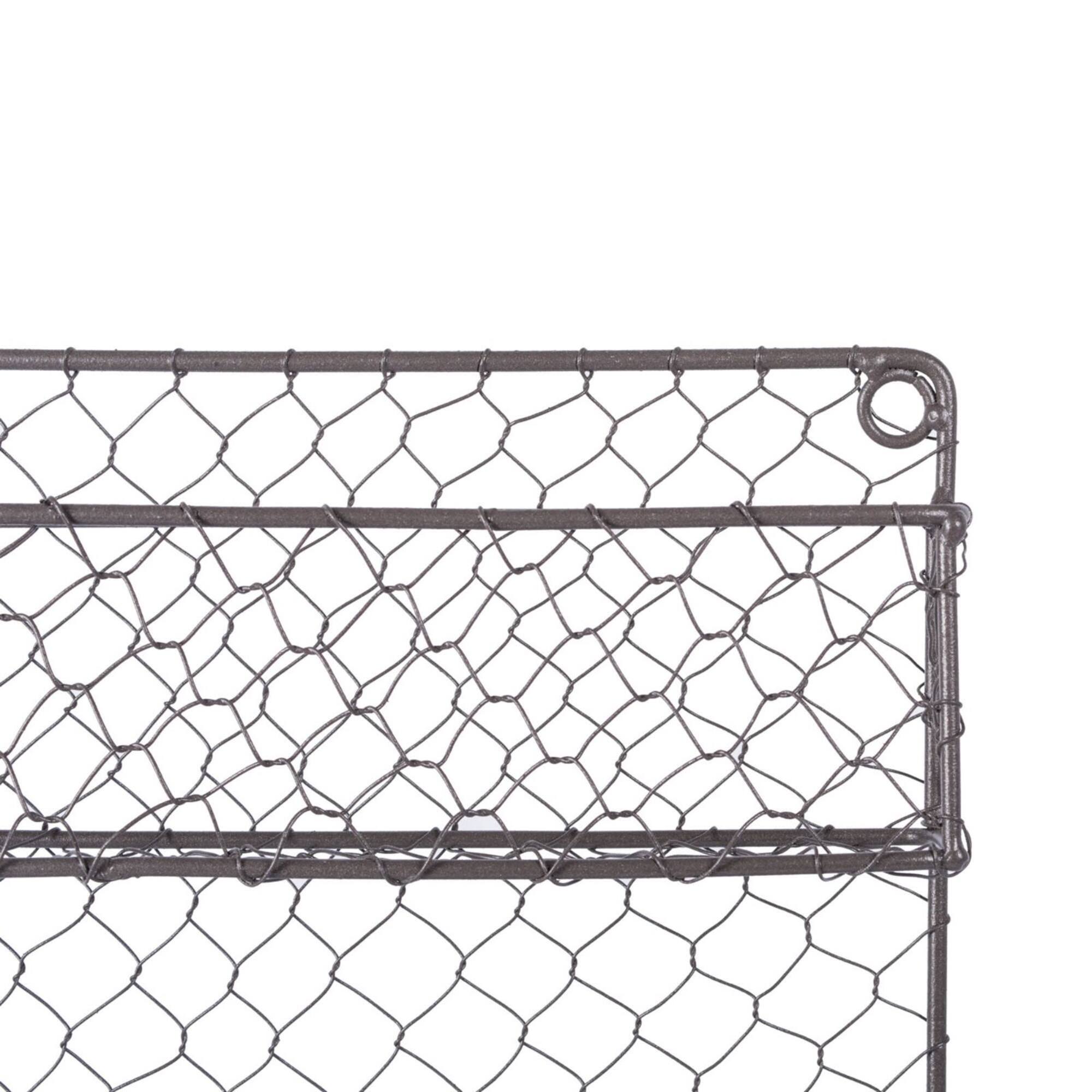 DII® 10" 2 Tier Chicken Wire Spice Rack